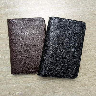 Dobule chamber long wallet