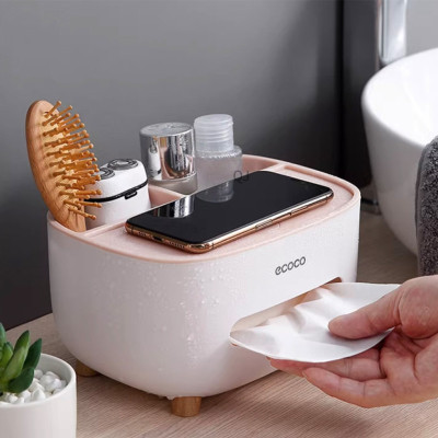 Pink Multifunctional tissue box