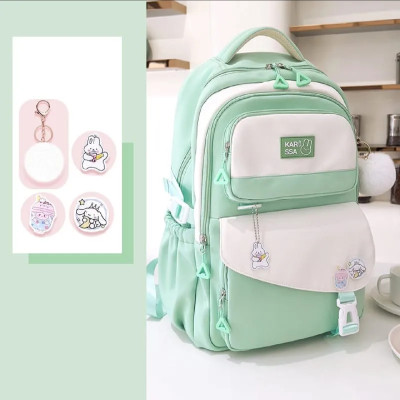 Cute Premium Kids School Backpack (Mint Green)