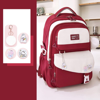 Cute Premium Kids School Backpack(Maroon)