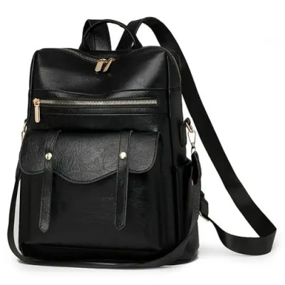 Elegant Retro backpack[Black]