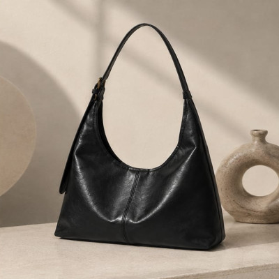 Hobo Tote Bag Black